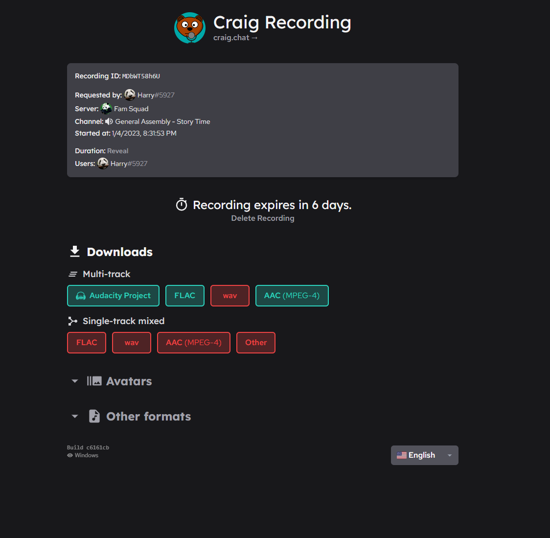 How to Record Discord Calls Using Craig Bot, Audacity & OBS Studio
